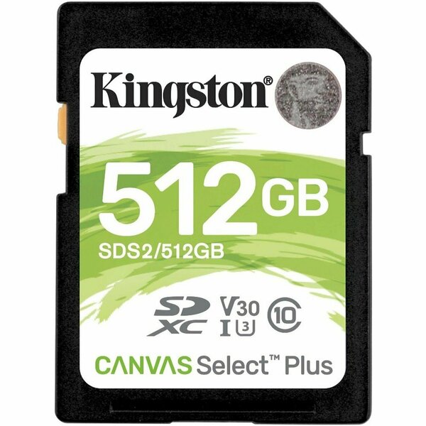 Kingston 512GB SDXC Canvas Select Plus SDS2512GB